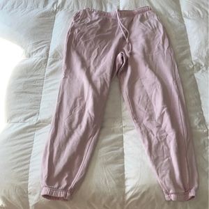 Pink Drawstring Trousers